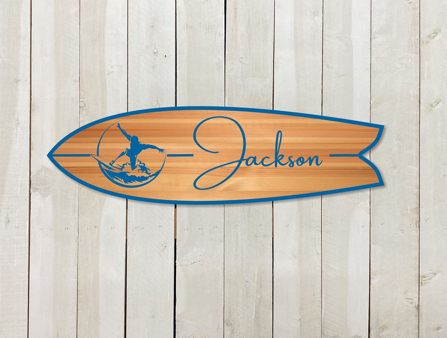 Surfboard Sign for Nursery or Child's Room, Personalized sign, Surfboard name sign for nursery decor, Teen Room, Kids Room, baby shower gift