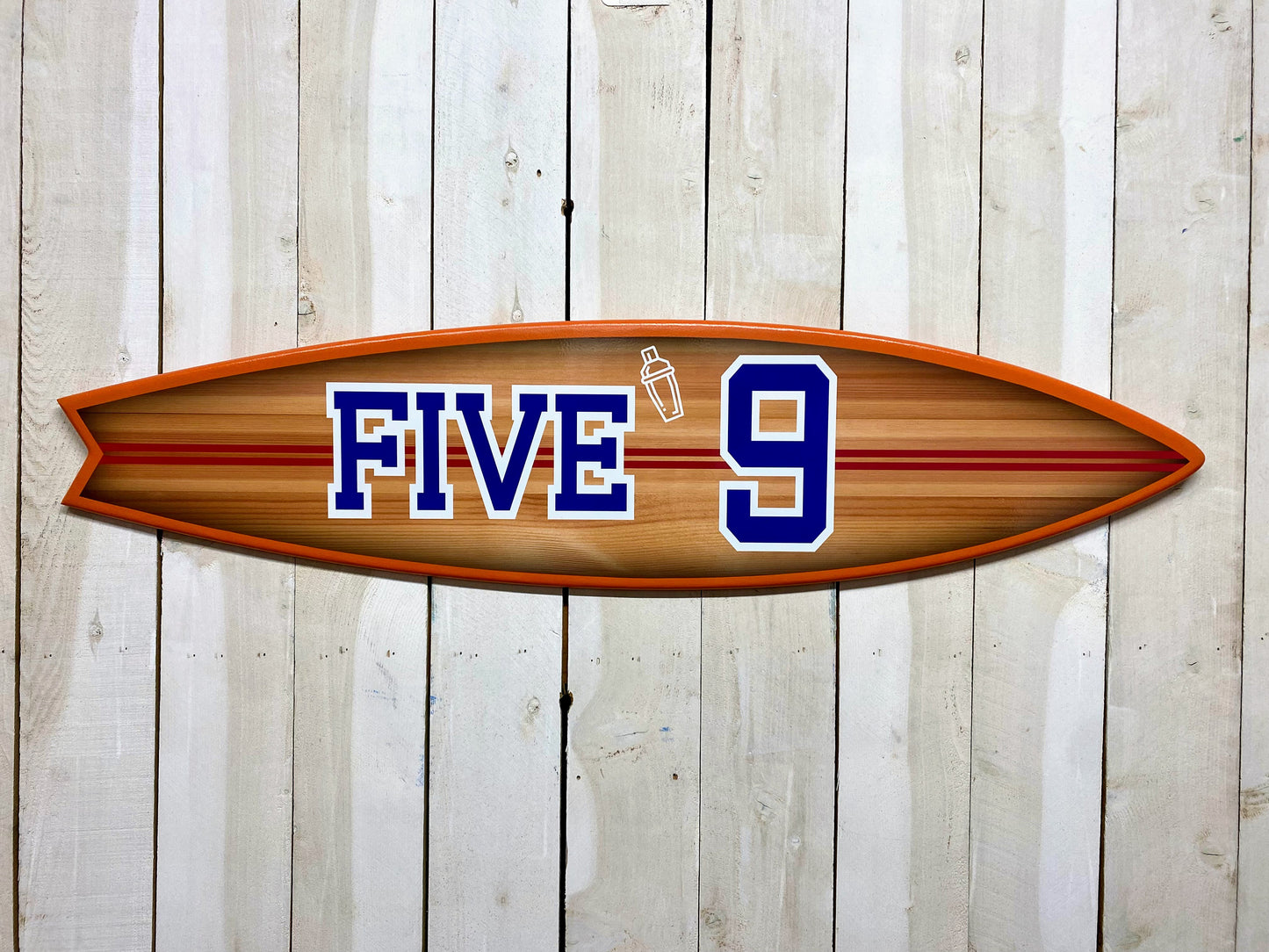 Surfboard Branding Signs, customized sign, coastal decor, beach and tiki bar decor, surf gifts, airbnb signs, vrbo signs, surf wall art